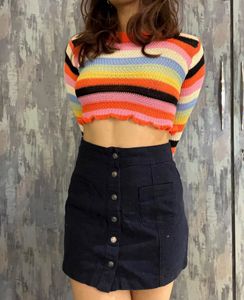 navy blue skirt