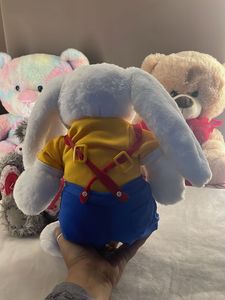 Adorable White Bunny Plush