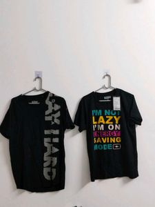 2 Men's Graphic T-Shirts