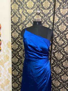 Satin Beautiful One Shoulder Gown