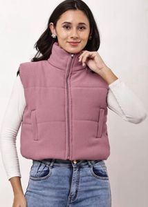 Brown Puffer Vest