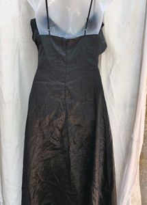 I. Elegant Black Ruffle Dress