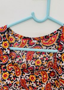 Boho Paisley Print Kurta