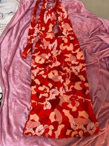 Floral Halter Dress