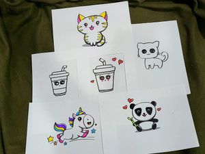 29 PAGE Kids Drawings 📖