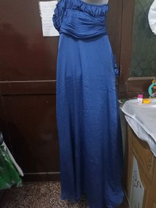 Blue Beautiful Customised Gown
