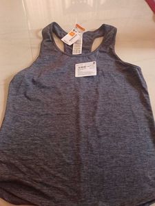 Gray Workout Tank Top New With Tag