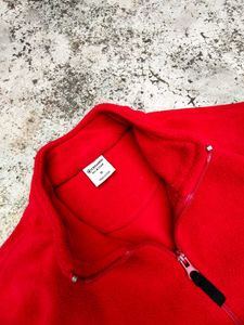 All Star Converse Red Fleece Jacket