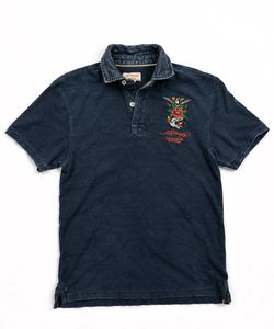Ed Hardy Graphic Polo Shirt OG WITH TAG