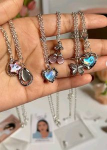 Cute korean Charm Necklaces Set
