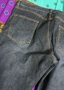 Classic Dark Wash Denim Jeans