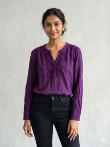 tunic top with lace details
