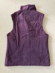 🚨Price Drop🚨Purple Sleeveless Vest Winter Wear