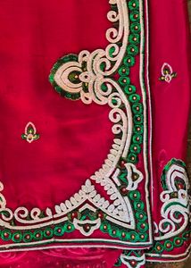 Heavy Embroidered Saree
