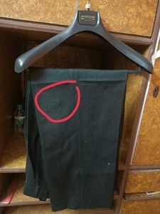 Black Two Piece Woolen Suit