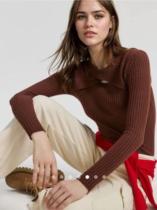 Urbanic Chic Cutout Knit Top