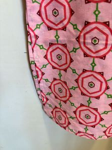 Pink Patterned Tunic Top