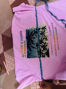 oversized tshirt with tag
