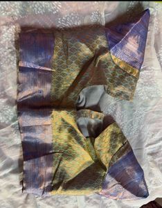 Designer Silk Saree with Stitched Blouse