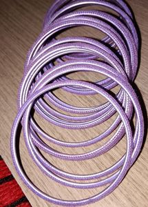 28 Piece Lavender Colour Bangle Set
