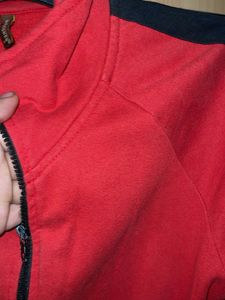 Men's Red Track Jacket