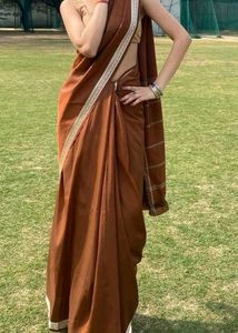 Elegant Brown Saree