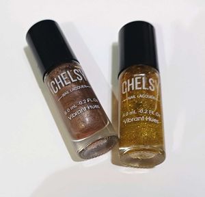 Chelsy Nail Lacquer Set of 2