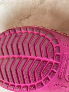 Pink Crocs Sandals