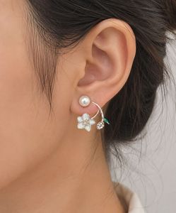 Regal Art Pearl Flower Earrings