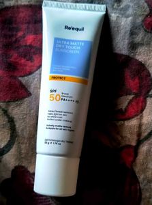 Re'equil Ultra Matte Dry Touch Sunscreen SPF 50