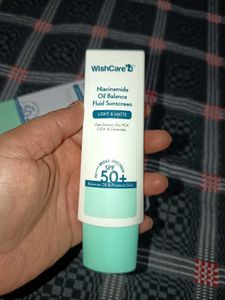 WishCare Niacinamide Oil Balance Fluid Sunscreen S