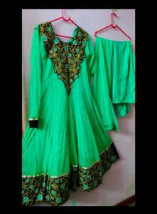 Flared Anarkali Suit 💚