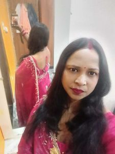 Elegant Red Embroidered Saree