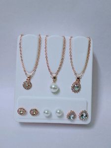 Elegant Necklace and Earring Set