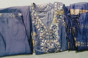 Gotapati Embroidery Work Kurti Set For Women