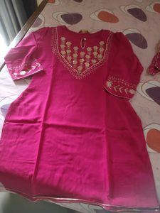 Bandhani Print Kurta Sharara