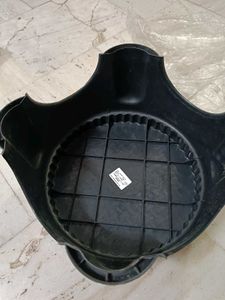 Sturdy Black Plastic Stool