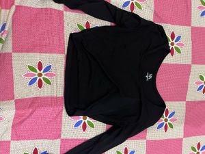Black Long Sleeve Top