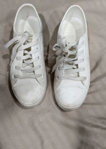 White Casual Sneakers