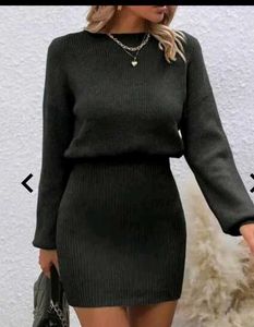 New Stylish Knit Bodycon Dress