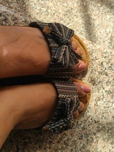 Boho Bow Sandals