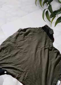 Stylish Oversized Sab Green Tshirt| Trendy