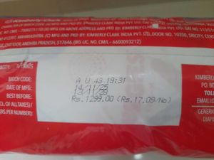 50%OFF🥳Huggies Wonder Pants Diapers M (7-12kg)