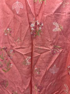 Pink Floral Cotton Dress