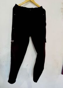 AX Armani Exchange Black Cargo Pants