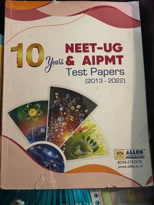 NEET-UG & AIPMT Test Papers