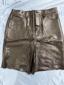 leather Shorts
