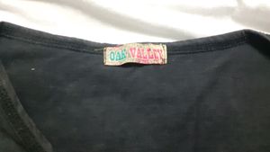 Oak Valley Black Tshirt