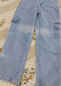 Light Wash Denim Jeans