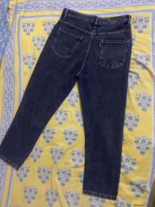 Dark Wash Straight Leg Jeans
